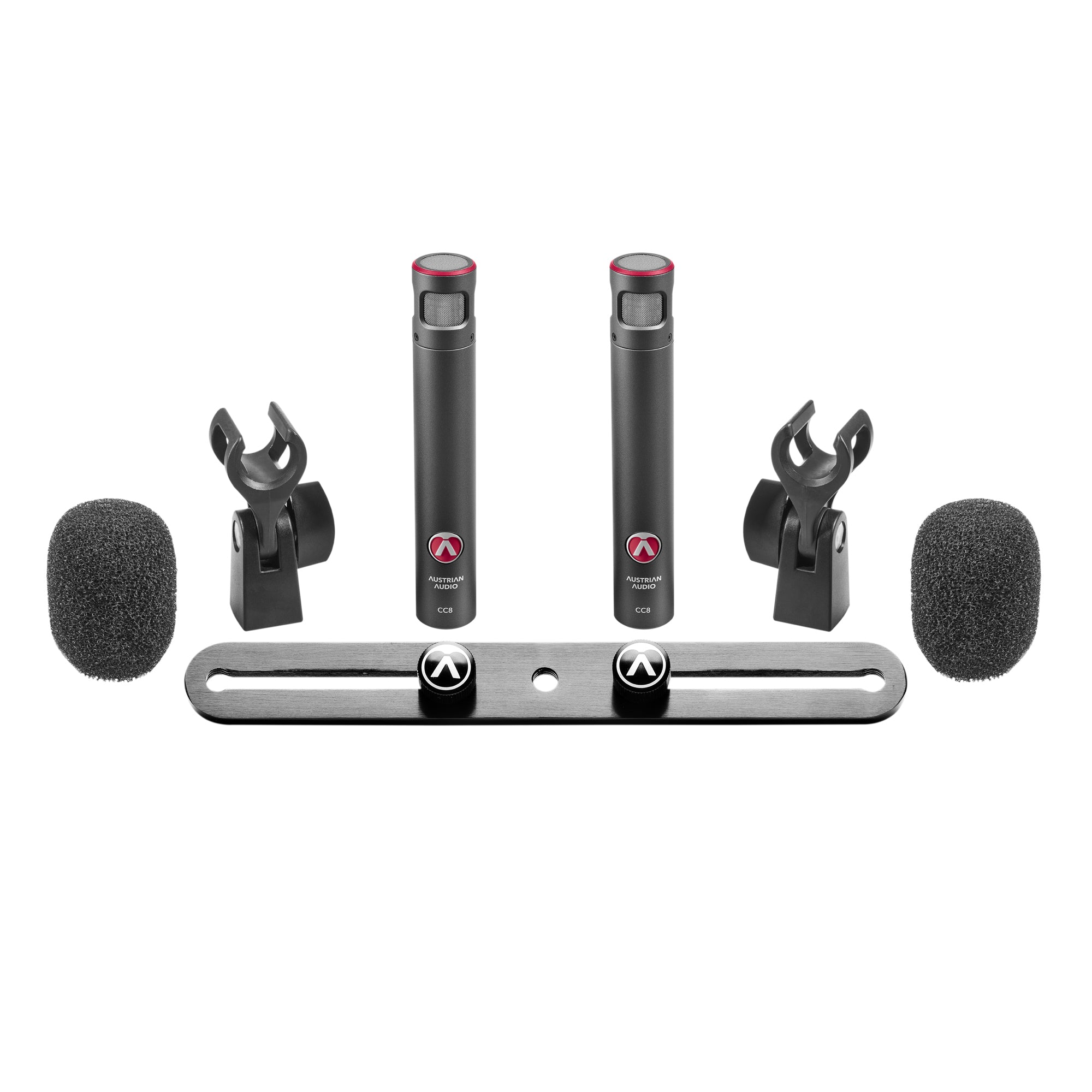 Austrian Audio CC8 Kleinmembran-Kondensatormikrofon Stereo Set