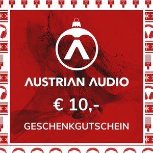 Austrian Audio Geschenkgutschein - Austrian Audio